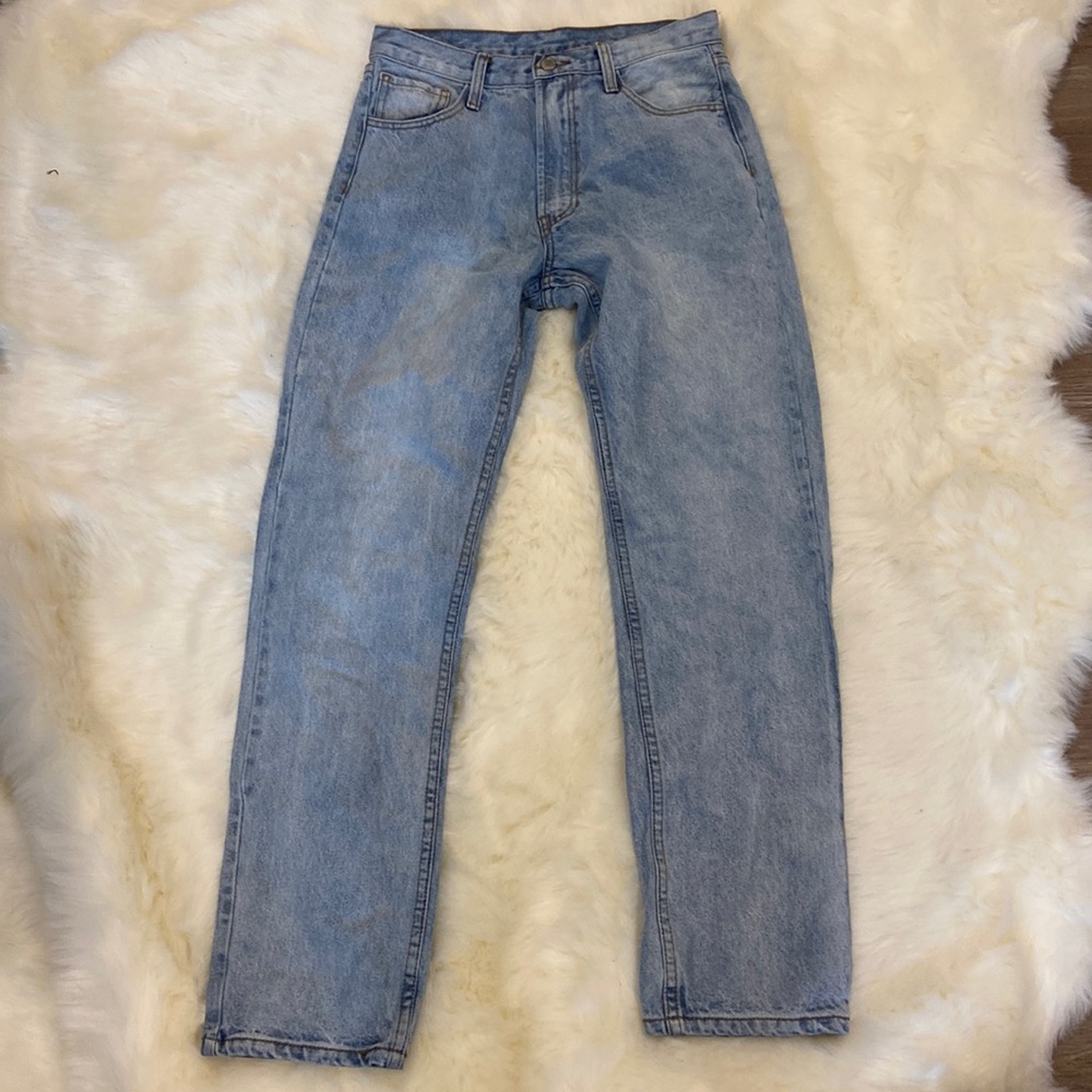 J. Galt high rise light wash jeans size M